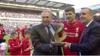 Steven Gerrard vs Crystal Palace ~ Last match in Anfield ( Liverpool vs Crystal Palace 1-3 ) 2015