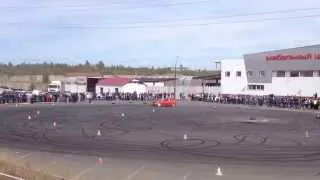 Drift заезды в Братске 24.05.2014г. Площадка магазина Эй-Би