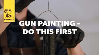 How to Paint Your Firearm: Preparation