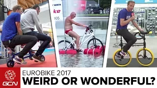 Weird & Wonderful Tech From Eurobike 2017