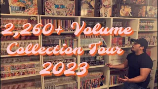 Huge Manga Collection Tour 2023 (2,260+ Volumes)