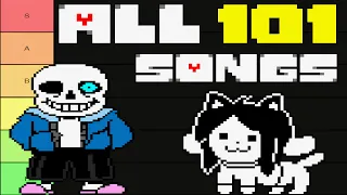 I Ranked EVERY Undertale Song
