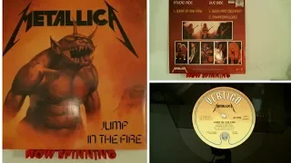Metallica "Jump in the Fire" 12" Single (1984) Vinyl Rip