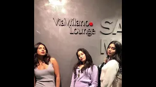 Jhanvi kapoor back in Mumbai after meeting khushi kapoor and Priyanka chopra in New york