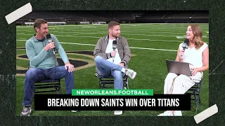 Breaking down the Saints win over Titans