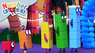 @Numberblocks  | Five Has Many Friends | Learn to Count