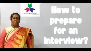 How to prepare for an Interview