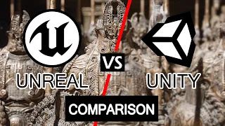 Unity vs Unreal || Which Engine Should You Choose As A Beginner? Unity Or UE4 || Graphics Comparison