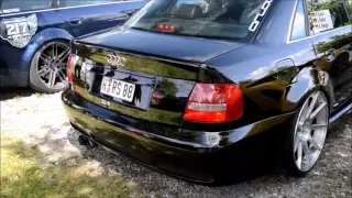 1100hp Audi (R)S4 Limo by Hannover Hardcore - LOUD Antilag sounds