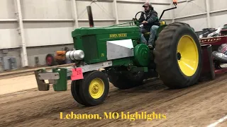 “Electric Elk” John Deere 70 and “Angry Elk” Unstyled G highlights from Lebanon, MO 2024 NATPA Pull
