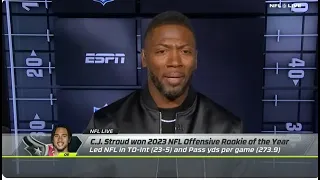 ESPN NFL LIVE | Ryan Clark PRAISES C.J. Stroud, Houston Texans, Will DOMINATE AFC, Dethrone Mahomes