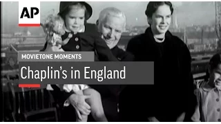 Chaplin's in England - 1952 | Movietone Moment | 23 September 16