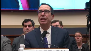 Mnuchin testifies before House Financial Services committee