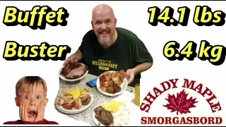 BUFFET BUSTER - 14+ lbs of food at Shady Maple Smorgasbord MASSIVE BUFFET