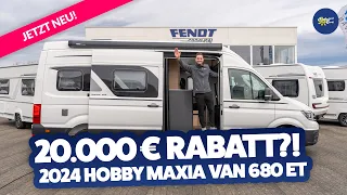 2024 Hobby Maxia Van 680 ET ✨ | Kastenwagen | Test & Kaufberatung - Camperland Bong