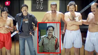 Rajasekhar, Ali And Venu Madhav Hilarious Police Station Comedy Scene | Telugu Videos