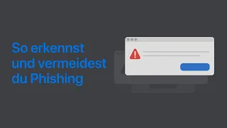 So erkennst, vermeidest und meldest du Phishing | Apple Support