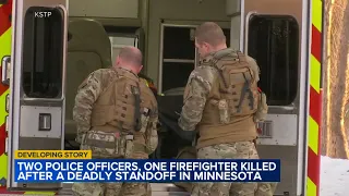 2 officers, 1 first responder killed in Minnesota; suspect dead