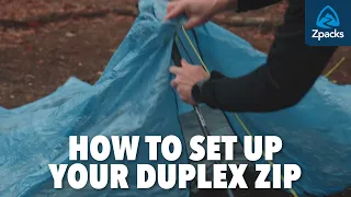 Zpacks Duplex Zip | Set Up & Break Down