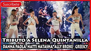 Tributo a Selena Quintanilla..Premios Juventud - DANNA PAOLA, NATTI NATASHA, ALLY BROKE , GREEICY