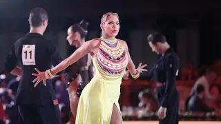 Tony Lufrano - Aliya Shakirova, CRO | 2019 WDC European Pro Latin - R1 Rumba