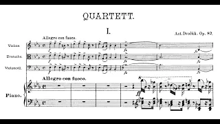 A. Dvořák – Piano Quartet No. 2 in E-flat major, Op. 87 (Ax, Stern, Laredo, Ma)