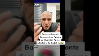 Bassem raconte en live comment sa femme la soutenu après l'histoire avec Sadek