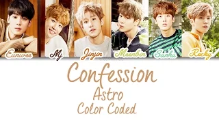 Astro - Confession (Color Coded Lyrics /Ham/Rom/Eng)