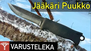 Jääkäri Puukko Finnish Bushcraft Survival Knife Varusteleka