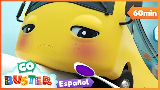 ¡UN MEDICAMENTO MUY DESAGRADABLE! 🚌 Go Buster en Español📺 TV para niños 📺 Moonbug Dibujos Animados