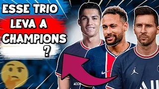 [EXPERIMENTO]  - SIMULANDO O NOVO PSG + CRISTIANO RONALDO! | FIFA 21