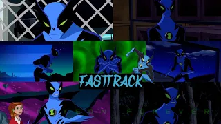 All fasttrack transformation throughout Ben 10 series