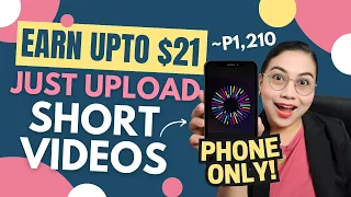 NEW! KUMITA NG P1,210: Upload 5 SEC VIDEO GAMIT ANG PHONE | FLEXIBLE TIME