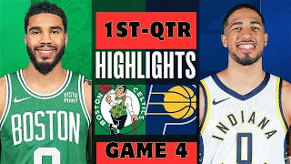 Boston Celtics vs. Indiana Pacers - Game 4 East Finals Highlights 1st-QTR | 2024 NBA Playoffs