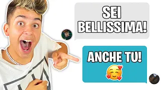 MI FINGO un FAN INNAMORATO di MIA SORELLA e gli SCRIVO in DIRECT! 😂 VILLA degli YOUTUBERS