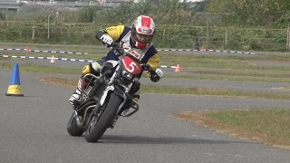 2016 11 20 Ehime Dunlop Moto Gymkhana King of Gymkhana Sakuta 選手 MT-07 h 2 → h 1