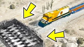 CAN YOU CRUSH THE TRAIN IN GTA 5?