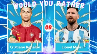 Would You Rather Football Players | Football Quiz