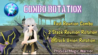 Toram Online - Magic Blade Simple Union Sword Combo Rotations || For Fast, Medium, & Long Battle