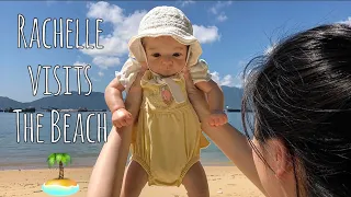 Reborn Video| Relaxing Reborn Morning Routine With Baby Rachelle At The Beach🧸 emilyxreborns