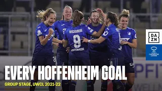 Every Hoffenheim Goal From the 2021-22 UEFA Women's Champions League Group Stage
