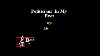 Death - Politicians in my Eyes (Custom Karaoke Cover)
