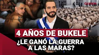 NAYIB BUKELE cumple CUATRO AÑOS de lucha contra LAS MARAS