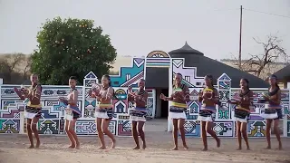 South African Community Ndebele Dance Group