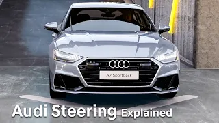 2022 Audi A6 A7 A8 S8 Dynamic All-Wheel Steering Explained