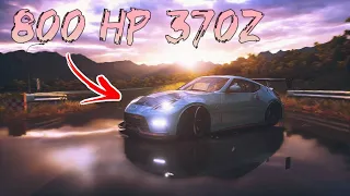 Cinematic drifting Nismo 370z with V8 swap