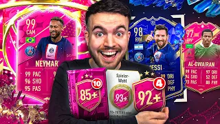 OMGGGG.. ICH ZIEHE ALLE NEUEN & AUFGESPARTEN PACKS 🔥😱 (4x Icon Pack, 10x 10x85+, 93+ Futtie Pick…)