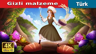 Gizli malzeme | The Secret Ingredient in Turkish | @TürkiyeFairyTales