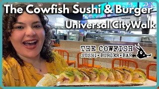 The Cowfish Sushi & Burger Bar (Dining Review) | Universal Orlando CityWalk