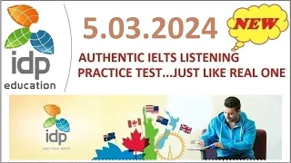 IELTS LISTENING PRACTICE TEST 2024 WITH ANSWERS - 5.03.2024